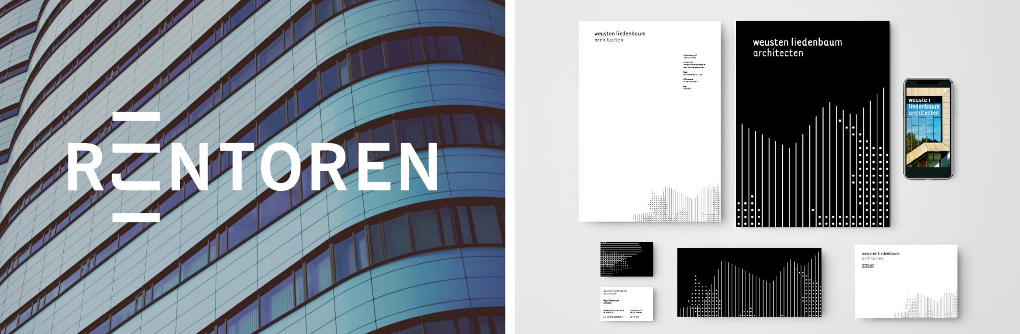 Rijntoren, WTC (CBRE, Amsterdam) – visuele identiteit / Weusten Liedenbaum architecten – visuele identiteit
